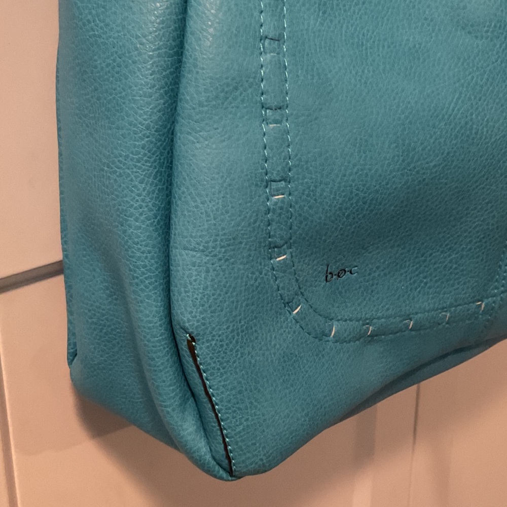 💕b.o.c. Turquoise Shoulder Handbag tote Bag - Picture 3 of 6